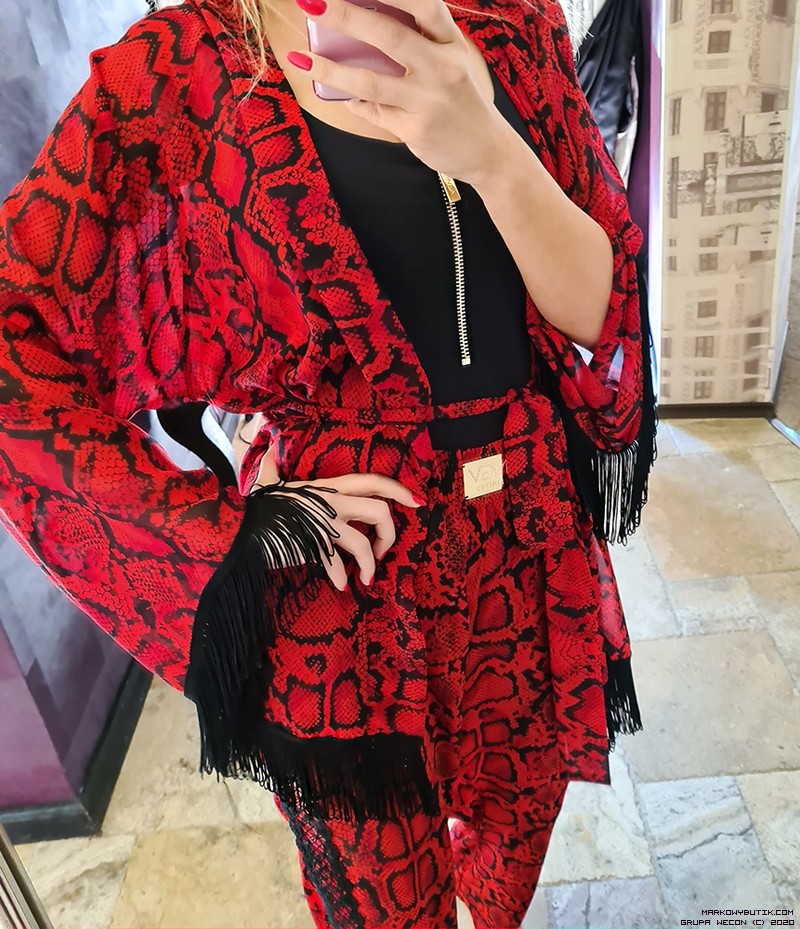 negativ tuniki elegancki delikatny transparentny elastyczne modelujace drapieznyprint dlugirekaw madeinpoland premiummoda zloto