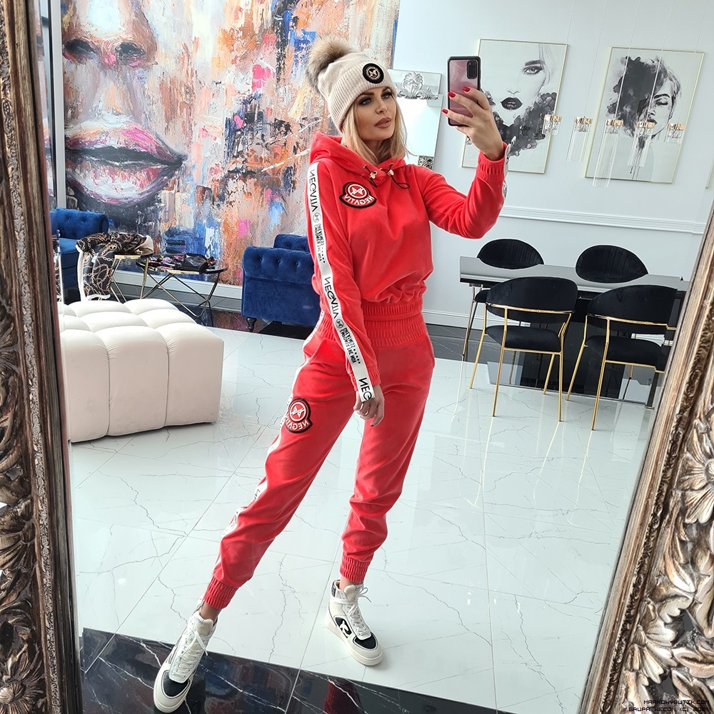negativ bluzy bawelna swobodne napisy madeinpoland premiummoda nity zloto