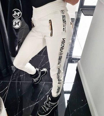  Skórzane Off-white Lampas Złote Zamki dopasowane ekoskora sznurowany maxi rockowy suwaki zdobienia madeinpoland prontomoda zloto