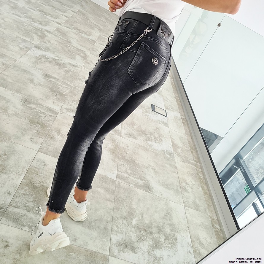 puccihino kalhoty jeans madeineu madeinitaly srebro