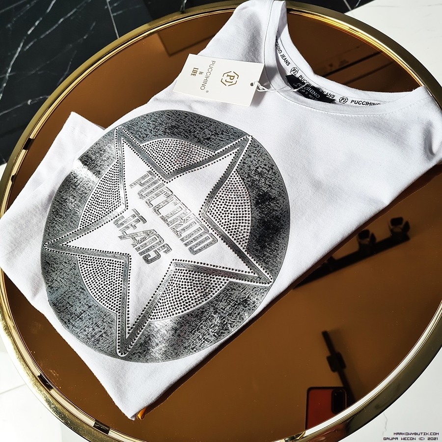 puccihino blouses bawelna krysztaly zdobienia zloto srebro madeineu