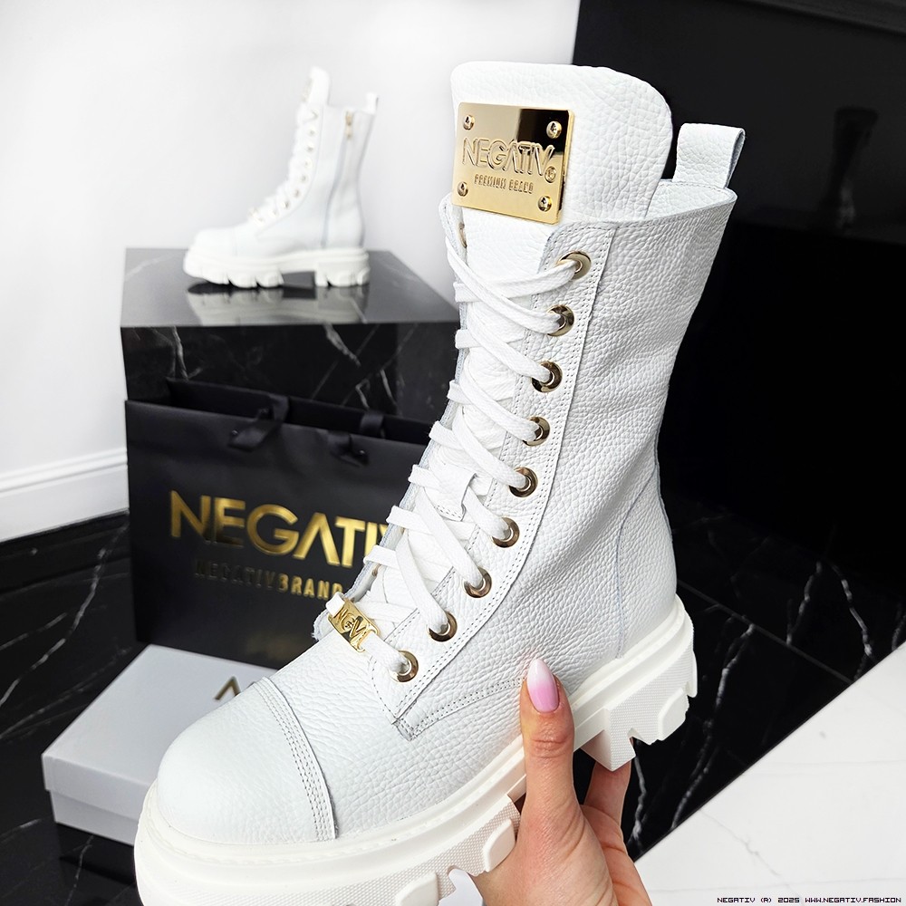 negativ shoes dopasowane sznurowany zdobienia suwaki madeinpoland premiummoda zloto