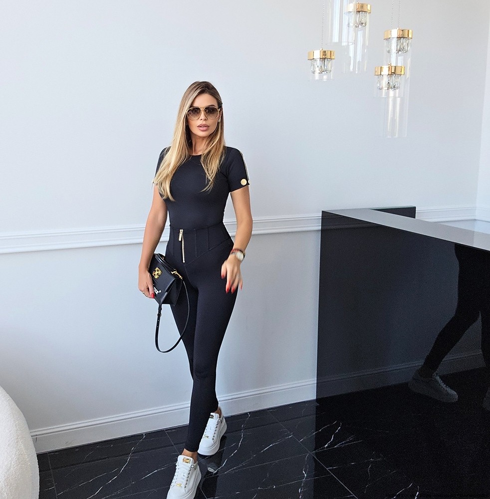 negativ blouses dopasowane dzianina zdobienia suwaki madeinpoland premiummoda zloto