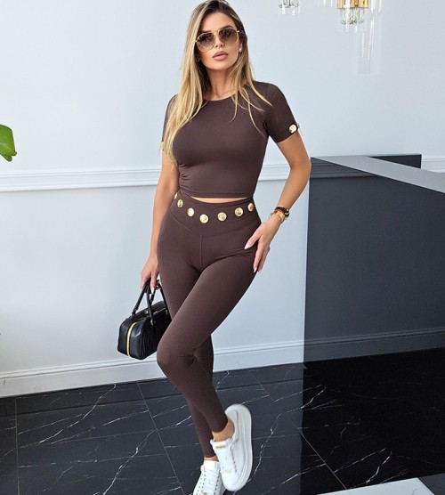 NEGATIV ** Crop Top Basic, Rękawy z Suwakami+ Napy dopasowane dzianina zdobienia suwaki madeinpoland premiummoda zloto