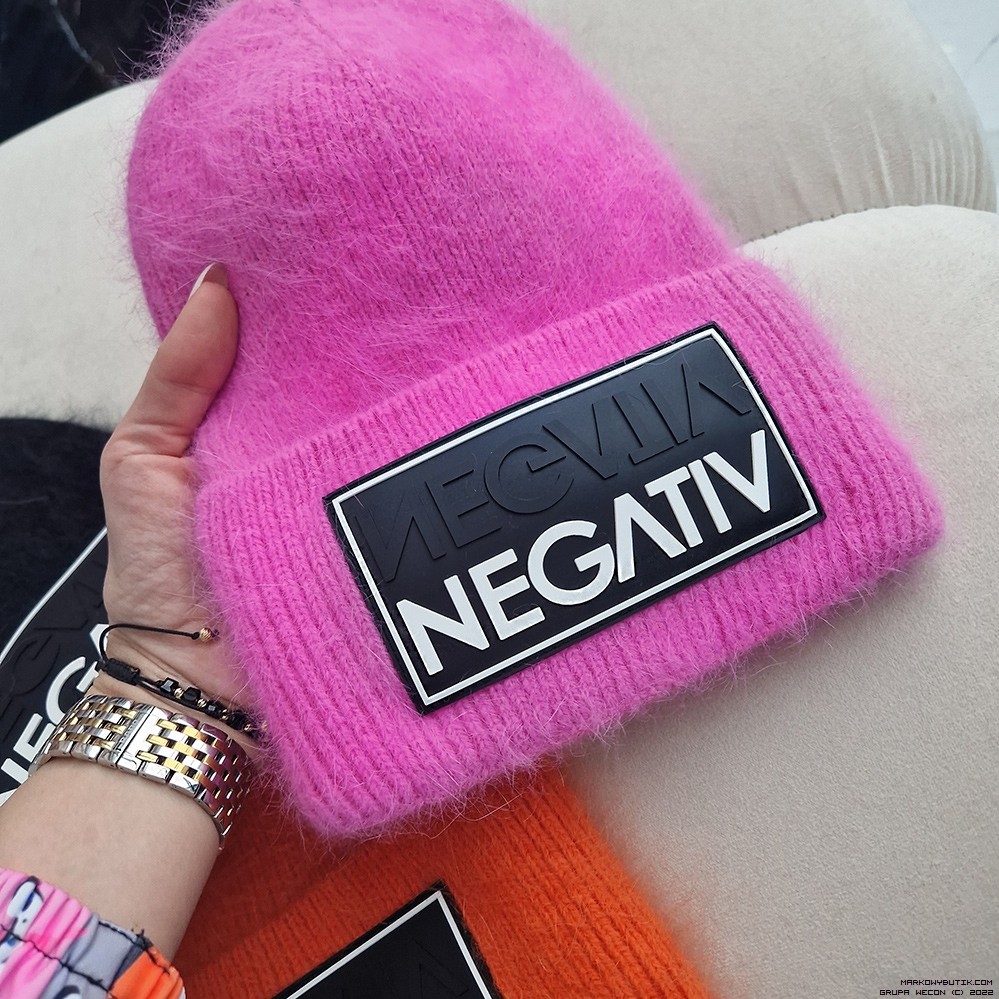 negativ caps/hats welna dopasowane kaszmir