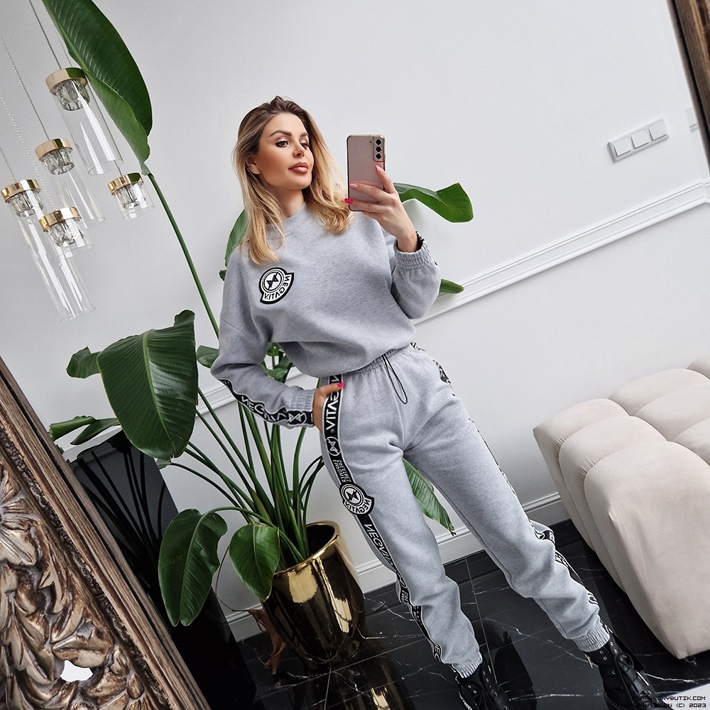 negativ tracksuits swobodne sportowy bawelna napisy dlugirekaw madeinpoland premiummoda