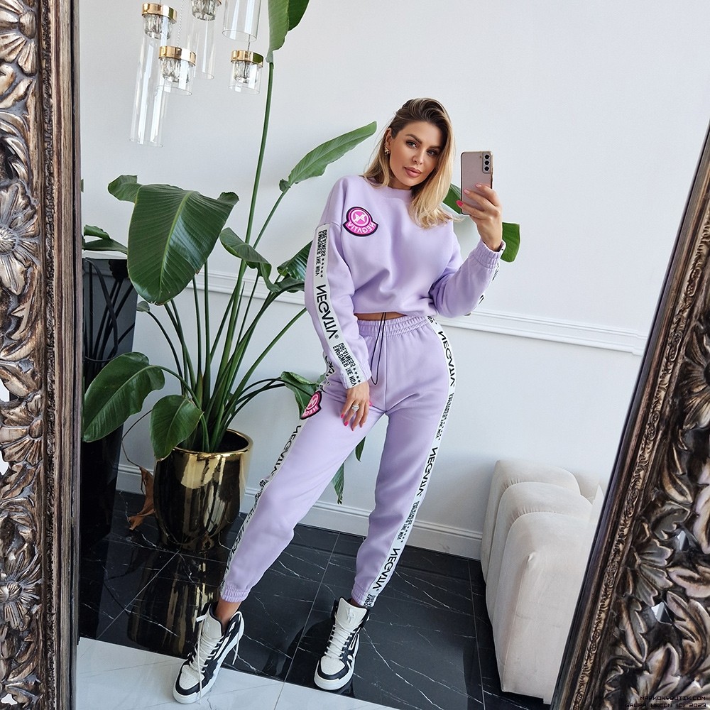 negativ tracksuits swobodne sportowy bawelna napisy dlugirekaw madeinpoland premiummoda