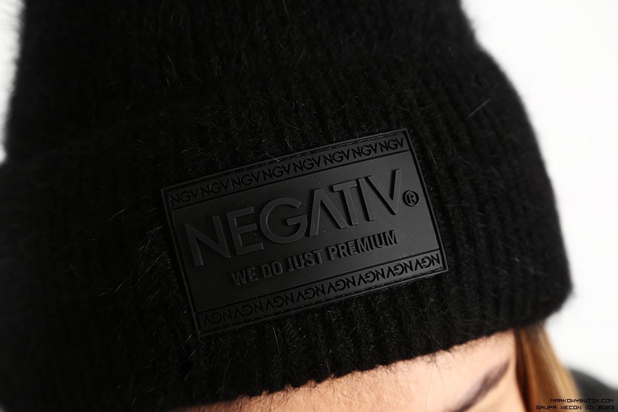 negativ caps/hats welna dopasowane kaszmir