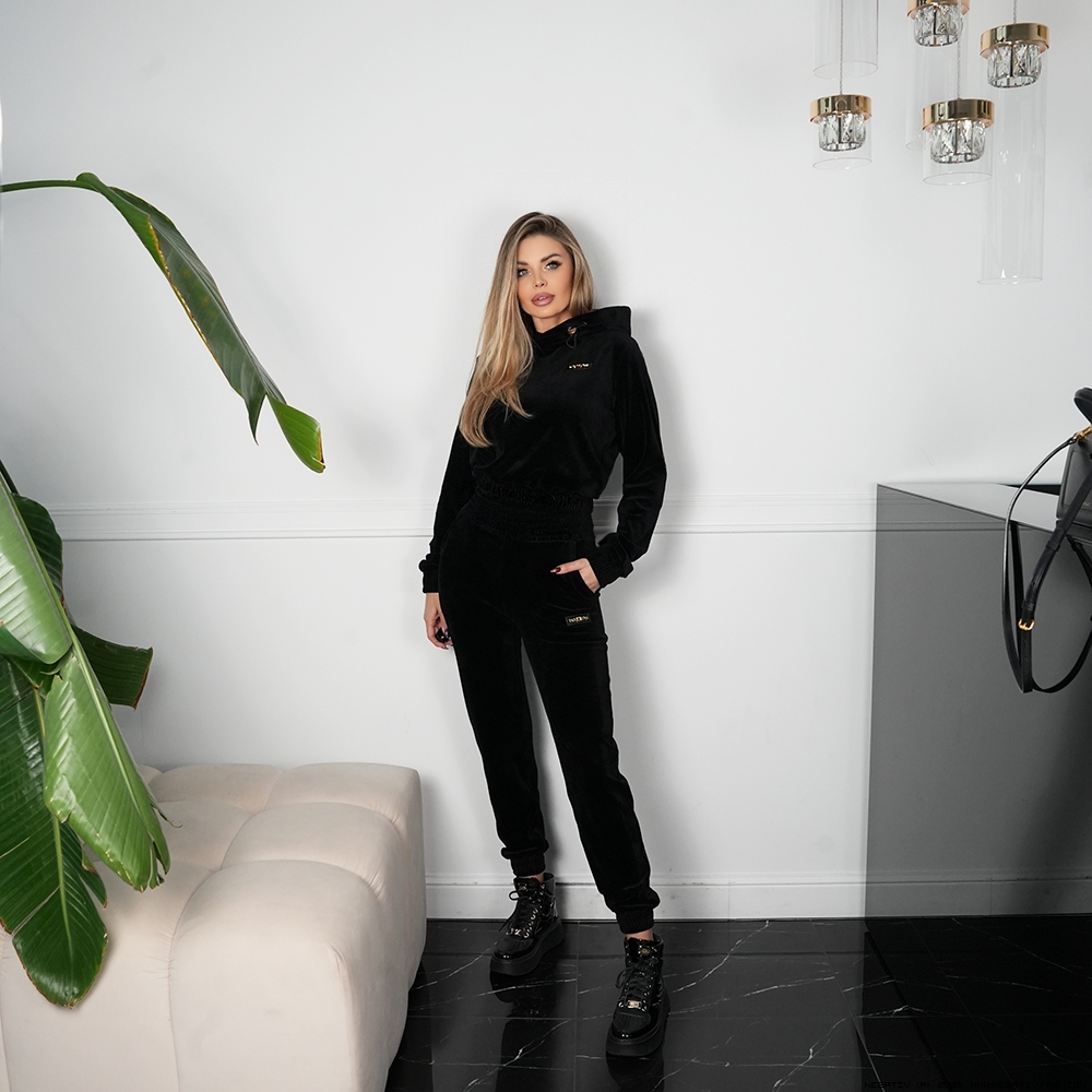 negativ bluzy swobodne bawelna kaptur zdobienia napisy madeinpoland premiummoda