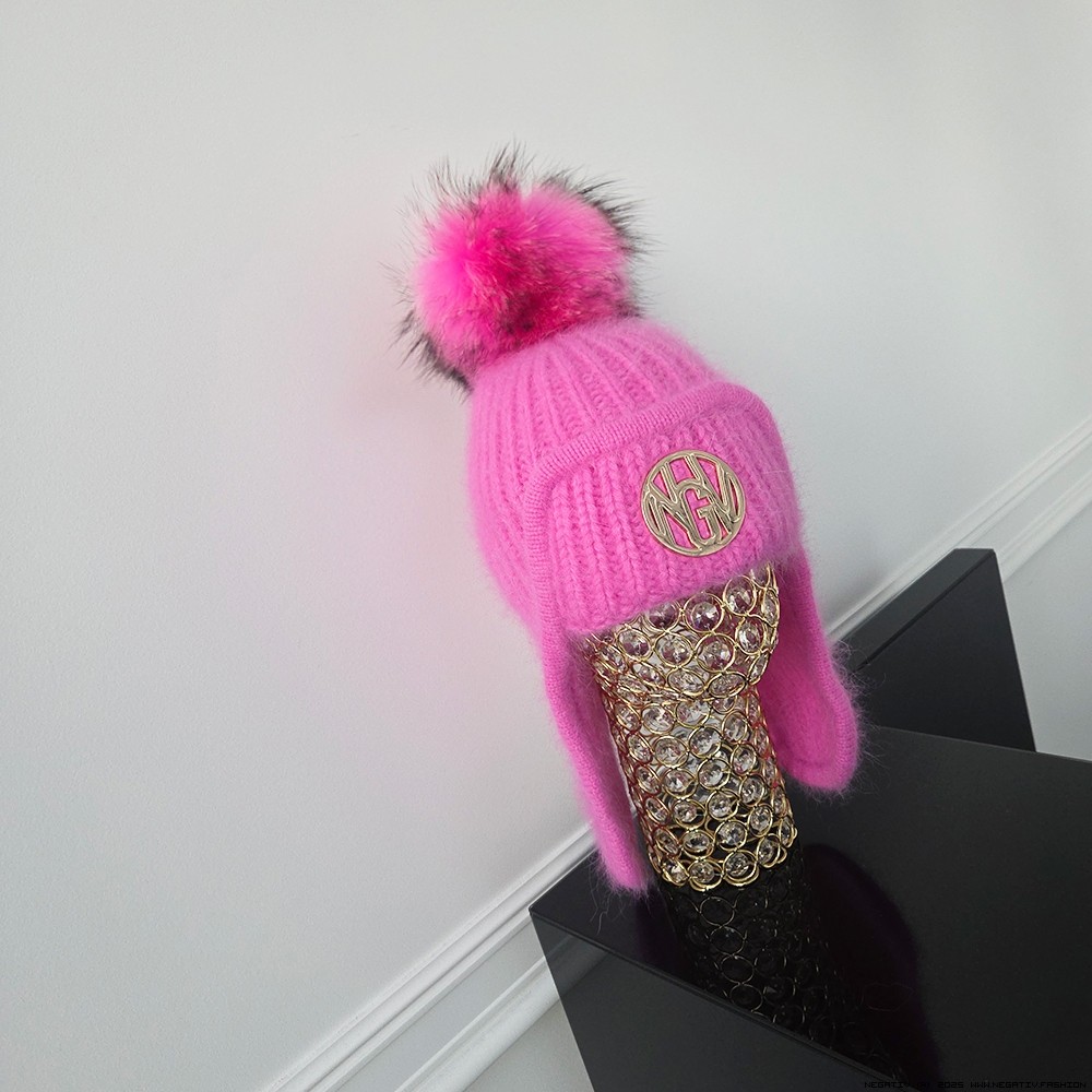 negativ caps/hats welna dopasowane kaszmir