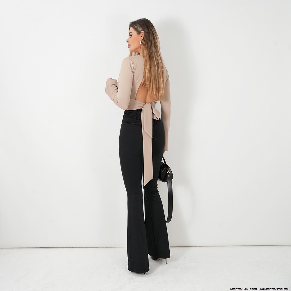 negativ блузки dopasowane dzianina zdobienia suwaki madeinpoland premiummoda zloto