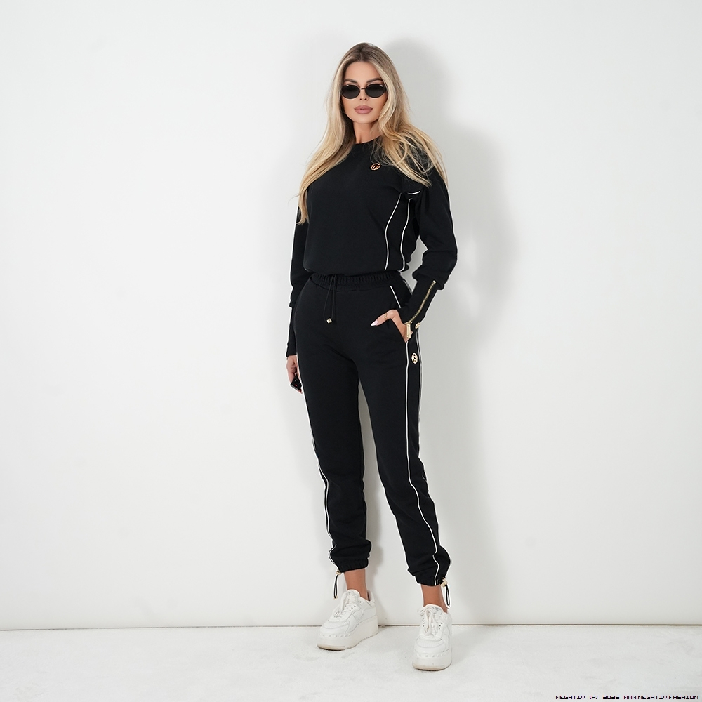 negativ sweatshirts swobodne bawelna kaptur zdobienia napisy madeinpoland premiummoda
