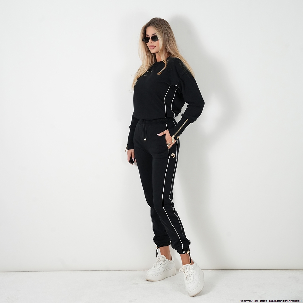 negativ sweatshirts swobodne bawelna kaptur zdobienia napisy madeinpoland premiummoda
